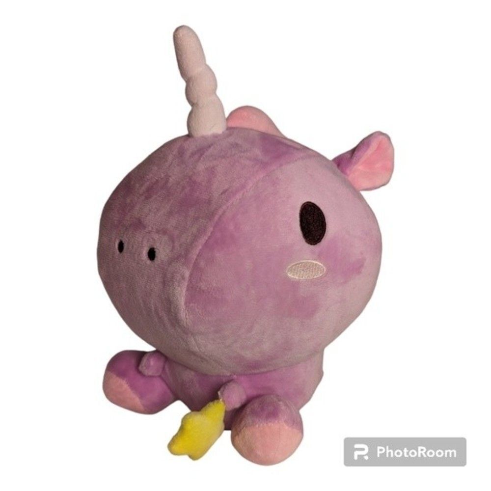 Smoko Baby Unicorn Stuffed Pink Plushie